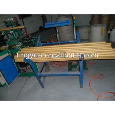 paper core rewinding and cutting machine