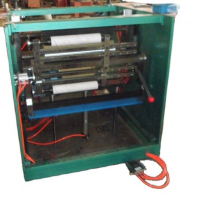 Manual Aluminum Foil Rewinding Machine